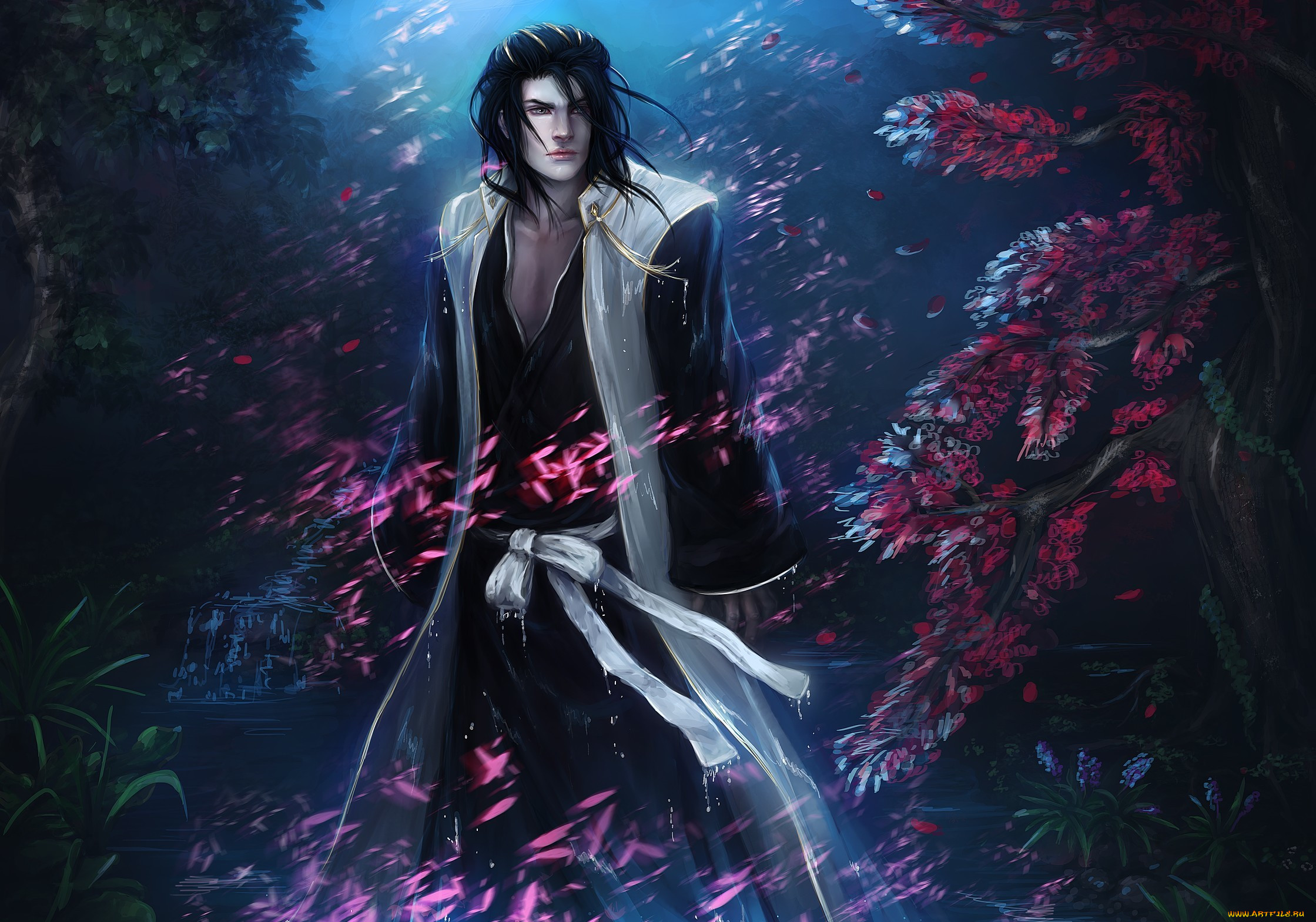 , bleach, kuchiki, byakuya, , , , 